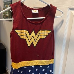 Cute as a button Wonder Woman mini dress